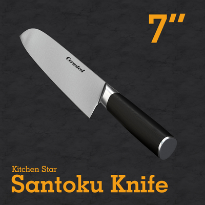 Cerasteel Knife 7'' Santoku Knife